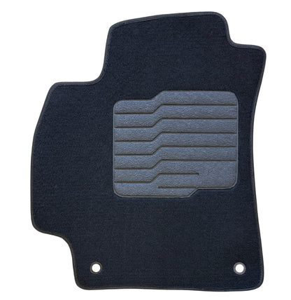 Carpet Floor Mats for 2025 to 2026 Kia K4, Front and Rear, Black