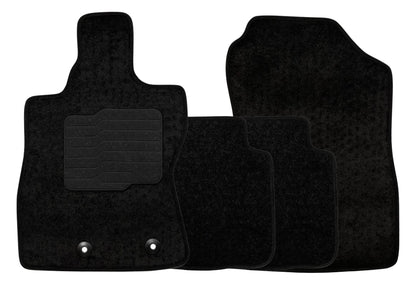 Carpet Floor Mats for 2024-2026 Subaru Crosstrek and Impreza, Front and Rear, Black