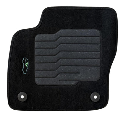 Carpet Floor Mats for 2012 to 2018 Ford Focus Hatch and Sedan, Front and Rear