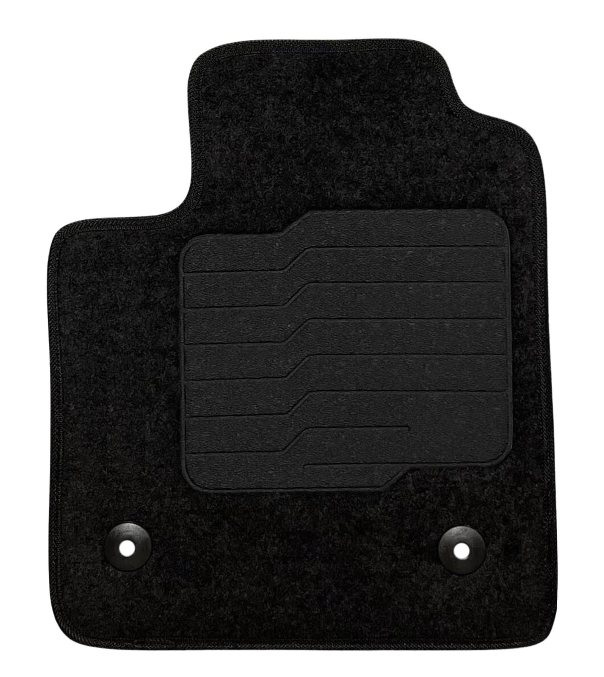 Carpet Floor Mats for 2023-2026 Chevrolet Colorado / GMC Canyon Crew Cab, Front and Rear, Black