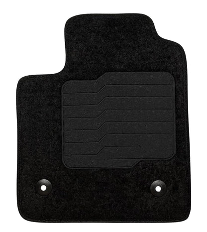 Carpet Floor Mats for 2023-2026 Chevrolet Colorado / GMC Canyon Crew Cab, Front and Rear, Black