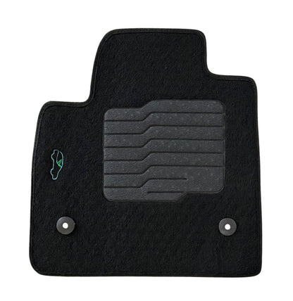 Carpet Floor Mats for 2017 to 2026 Cadillac XT5, front and Rear, Black