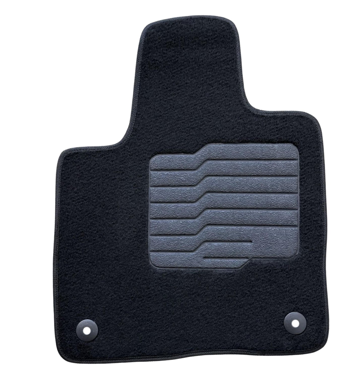 Carpet Floor Mats for 2024 to 2026 Lincoln Nautilus, Front and Rear, Black