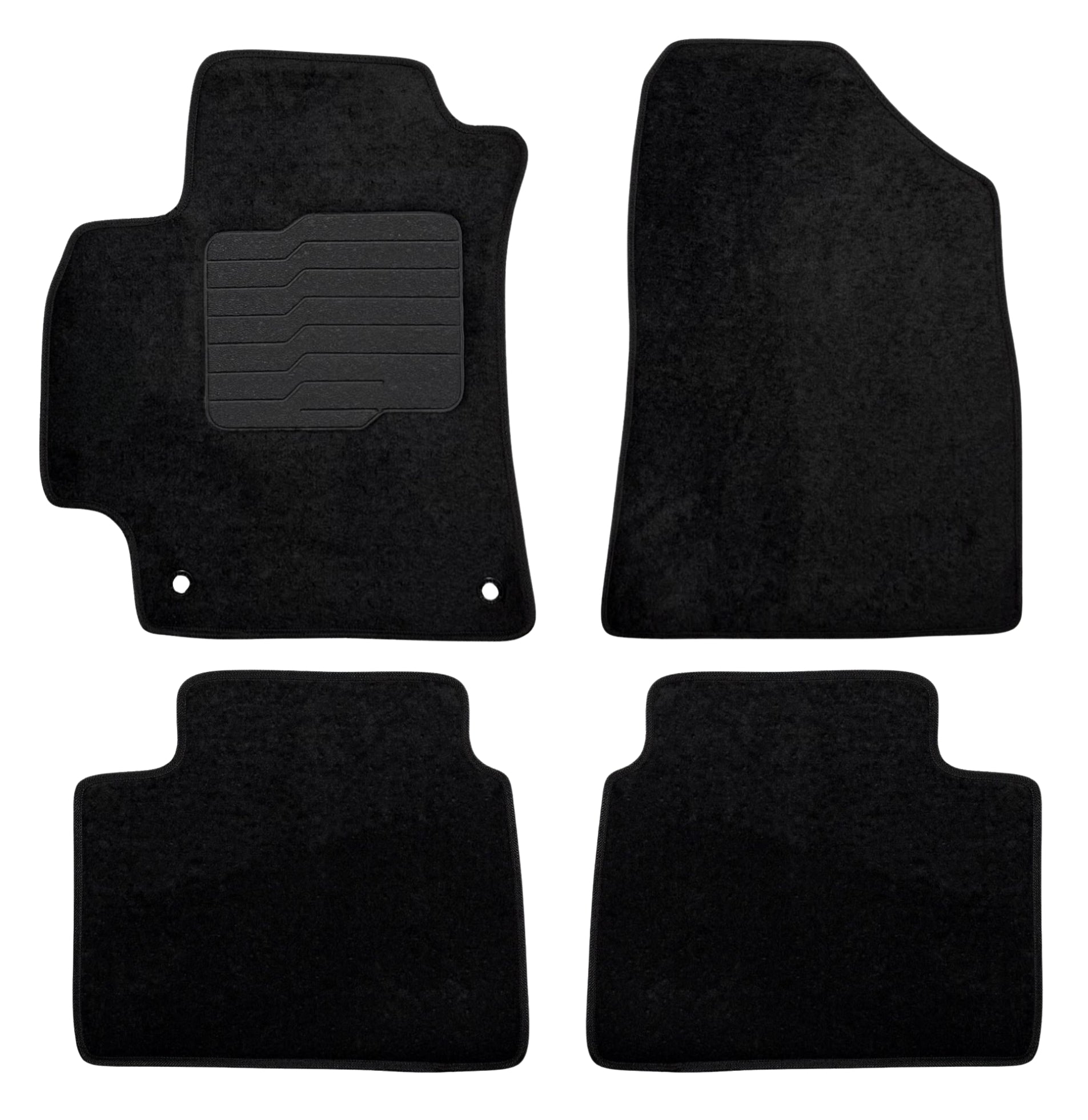 Carpet Floor Mats for 2021 to 2026 Hyundai Elantra and Elantra N, Front and Rear