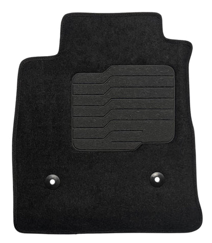 Carpet Floor Mats for 2024 2025 2026 Chevrolet Trax & Buick Envista, Front and Rear, Black