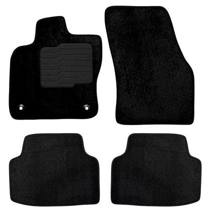 Carpet Floor Mats for 2022 to 2026 Volkswagen Taos, Front and Rear