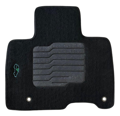 Carpet Floor Mats for 2022 to 2026 Kia Carnival 8 Passenger, Front and Rear, Black