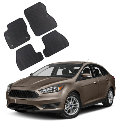 All Weather Floor Mats for 2012 to 2018 Ford Focus