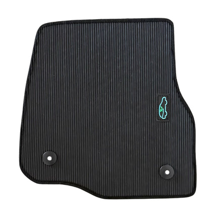 All Weather Floor Mats for 2018 to 2024 Ford Expedition, front and Rear, Black