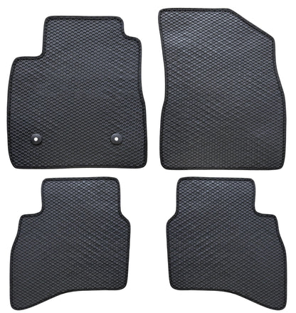 All Weather Honeycomb Floor Mats for 2021 to 2026 Chevrolet Trailblazer AWD, Front and Rear