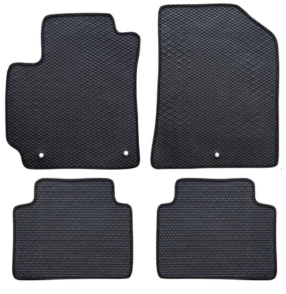 All Weather Honeycomb Floor Mats for 2020 to 2025 Kia Soul, Front and Rear