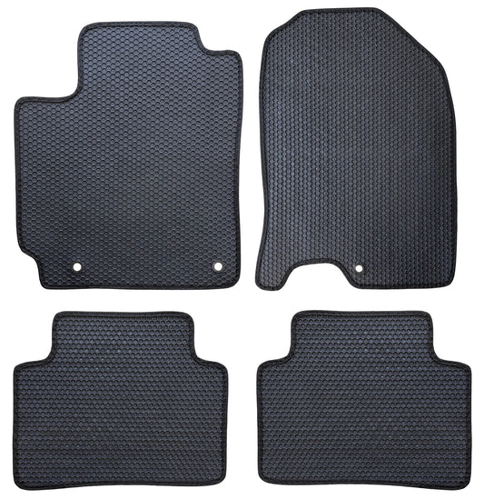 All Weather Honeycomb Floor Mats for 2018 to 2023 Hyundai Kona