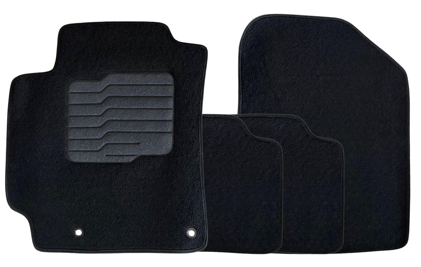 Carpet Floor Mats for 2019 to 2024 Kia Forte, Front and Rear