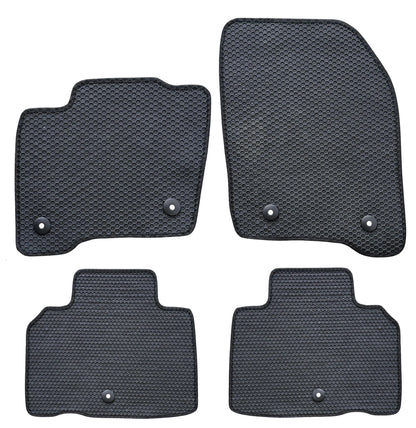 All Weather Honeycomb Floor Mats for 2019 to 2023 Lincoln Nautilus, Front and Rear