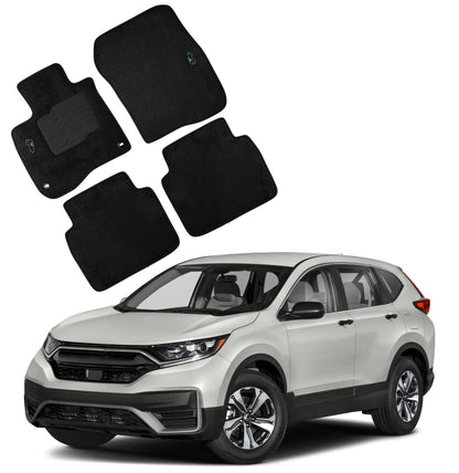 Carpet Floor Mats for 2017 to 2022 Honda CR-V, Front and Rear