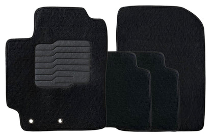 Carpet Floor Mats for 2018 to 2024 Kia Rio, Sedan and Hatch, Front and Rear