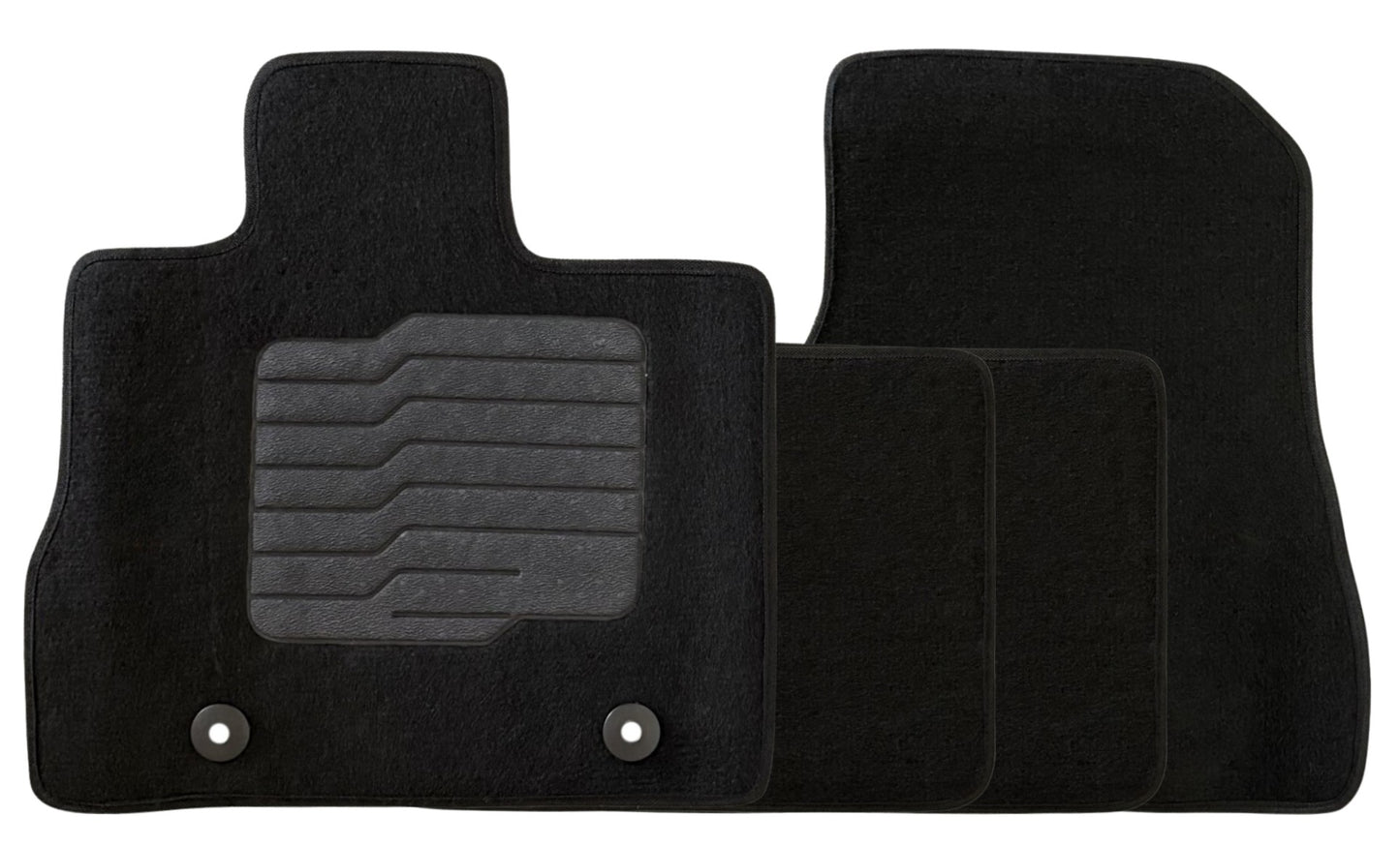 Carpet Floor Mats for 2010 to 2017 Chevrolet Equinox / GMC Terrain, Front and Rear