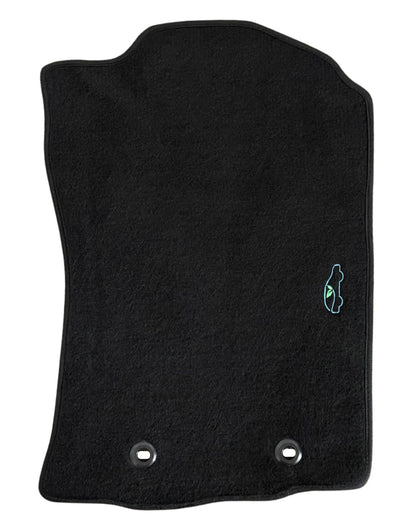 Carpet Floor Mats for 2016 to 2023 Toyota Tacoma Double Cab (Automatic Only)