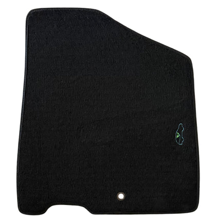 Carpet Floor Mats for 2022 to 2026 Kia Carnival 8 Passenger, Front and Rear, Black