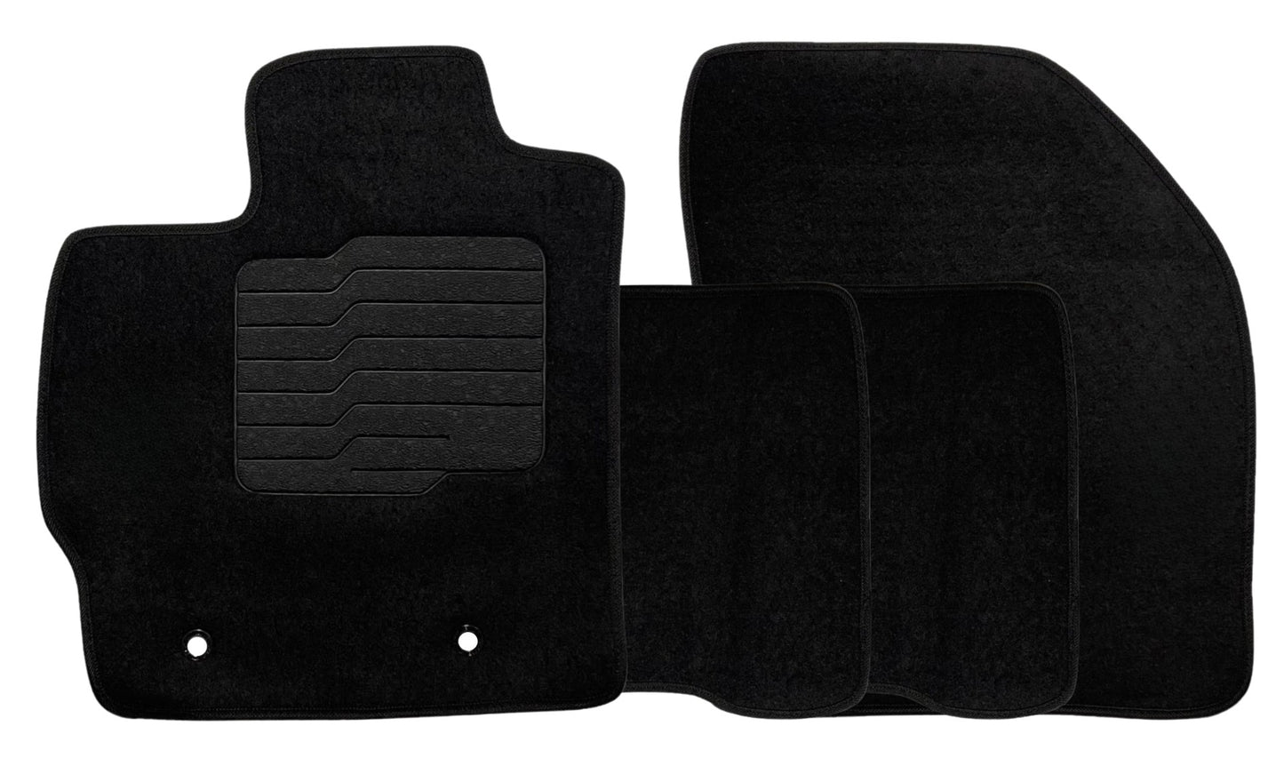Carpet Floor Mats for 2010 and 2011 Toyota Prius, Front and Rear