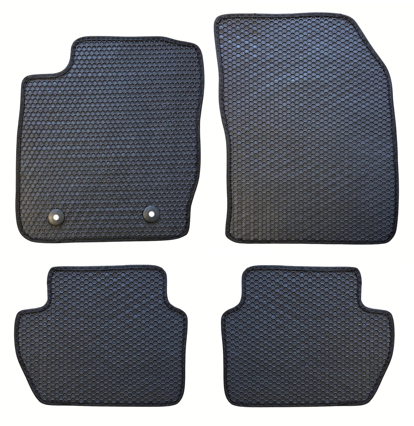 All Weather Honeycomb Floor Mats For 2018 to 2022 Ford EcoSport