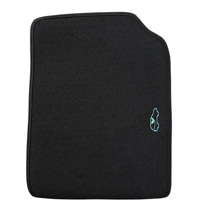 Carpet Floor Mats For 2015 to 2022 Chevrolet Colorado and GMC Canyon, Front and Rear