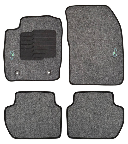 Carpet Floor Mats For 2018 to 2022 Ford EcoSport - Gray