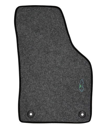 Carpet Floor mats for 2011 to 2018 Volkswagen Jetta - Gray