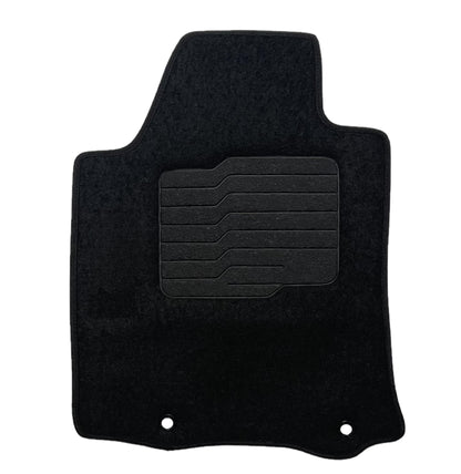Carpet Floor Mats for 2016 to 2023 Nissan Maxima, Front and Rear, Black