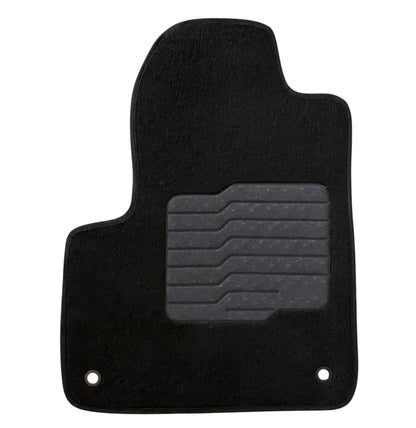 Carpet Floor Mats Fit for 2014 to 2023 Jeep Cherokee, Front and Rear, Black