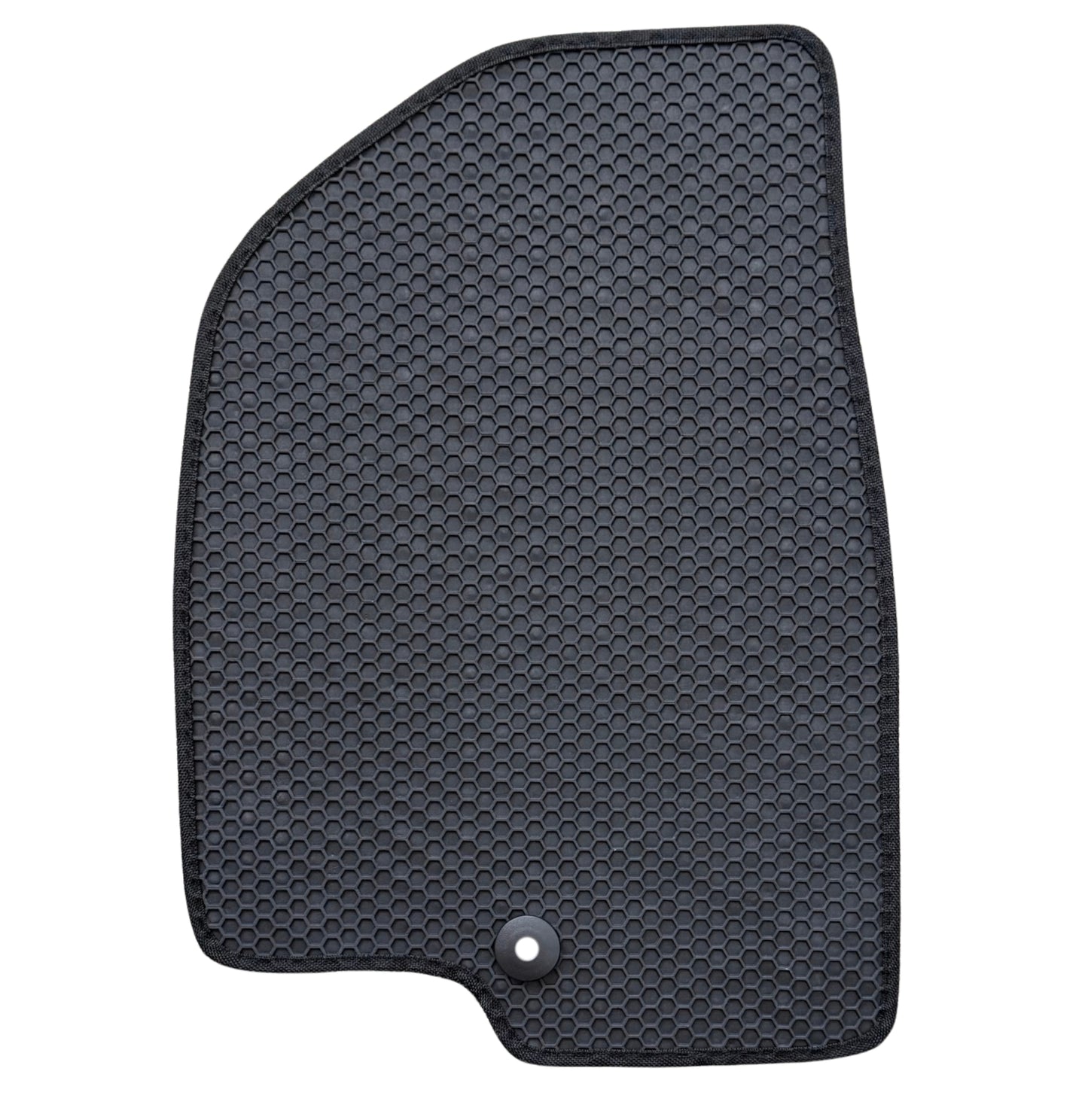 All Weather Honeycomb Floor Mats for 2021 to 2026 GMC Yukon, Chevrolet Tahoe, Suburban, Cadillac Escalade, Front and Rear, Black