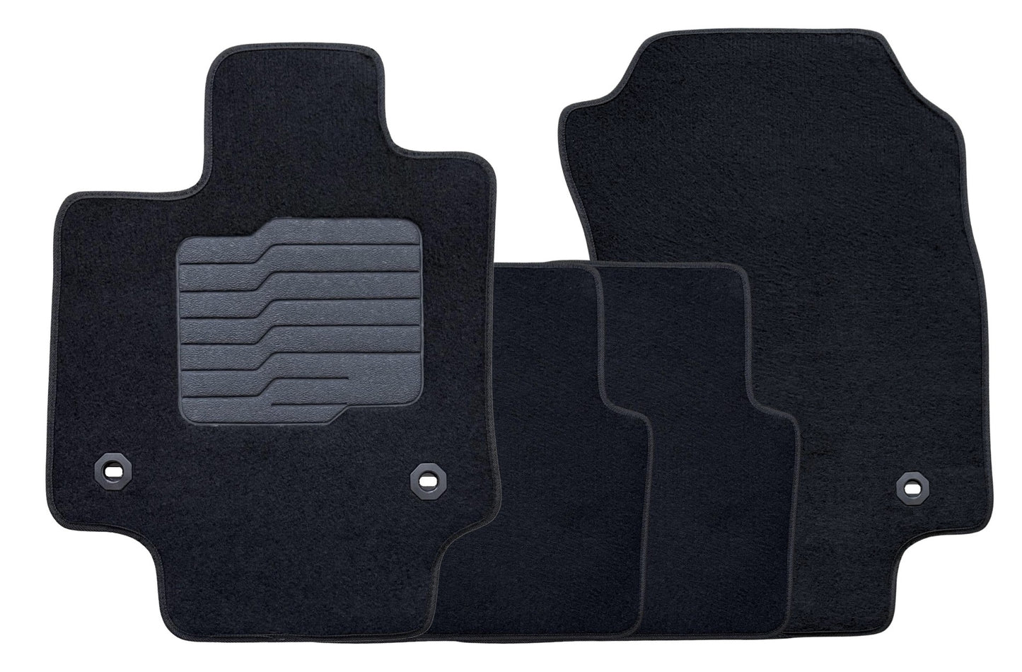 Carpet Floor Mats for 2022 to 2026 Lexus NX250/NX350, Front and Rear, Black