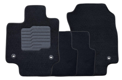 Carpet Floor Mats for 2022 to 2026 Lexus NX250/NX350, Front and Rear, Black