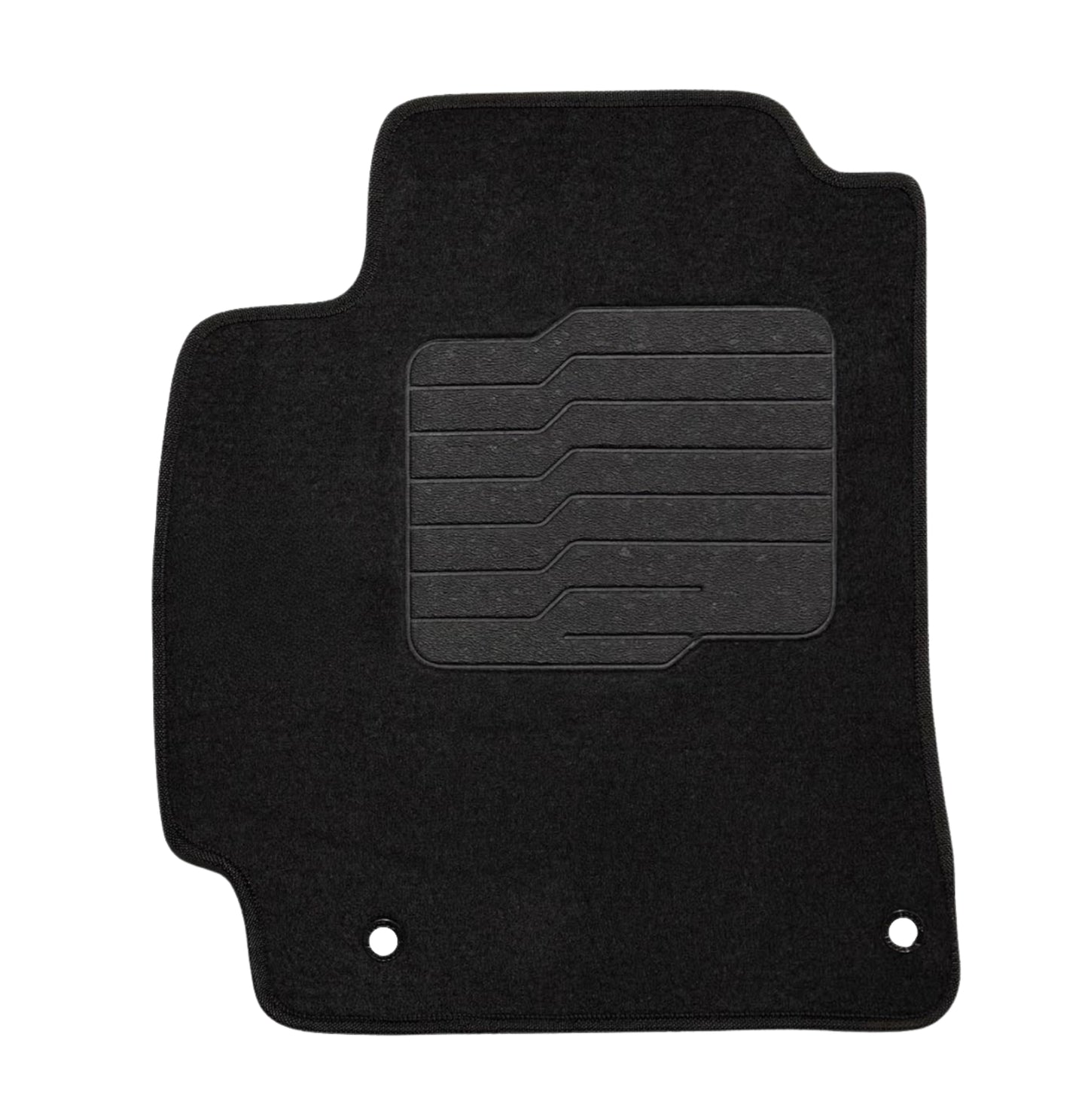 Carpet Floor Mats for 2017 to 2020 Hyundai Elantra, Front and Rear, Black