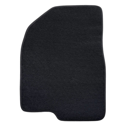 Carpet Floor Mats for 2019 to 2026 Chevrolet Silverado / GMC Sierra 1500, Front and Rear, Black