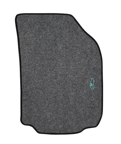 Floor Mats Gray Carpet for 2018 to 2024 Chevrolet Equinox / GMC Terrain