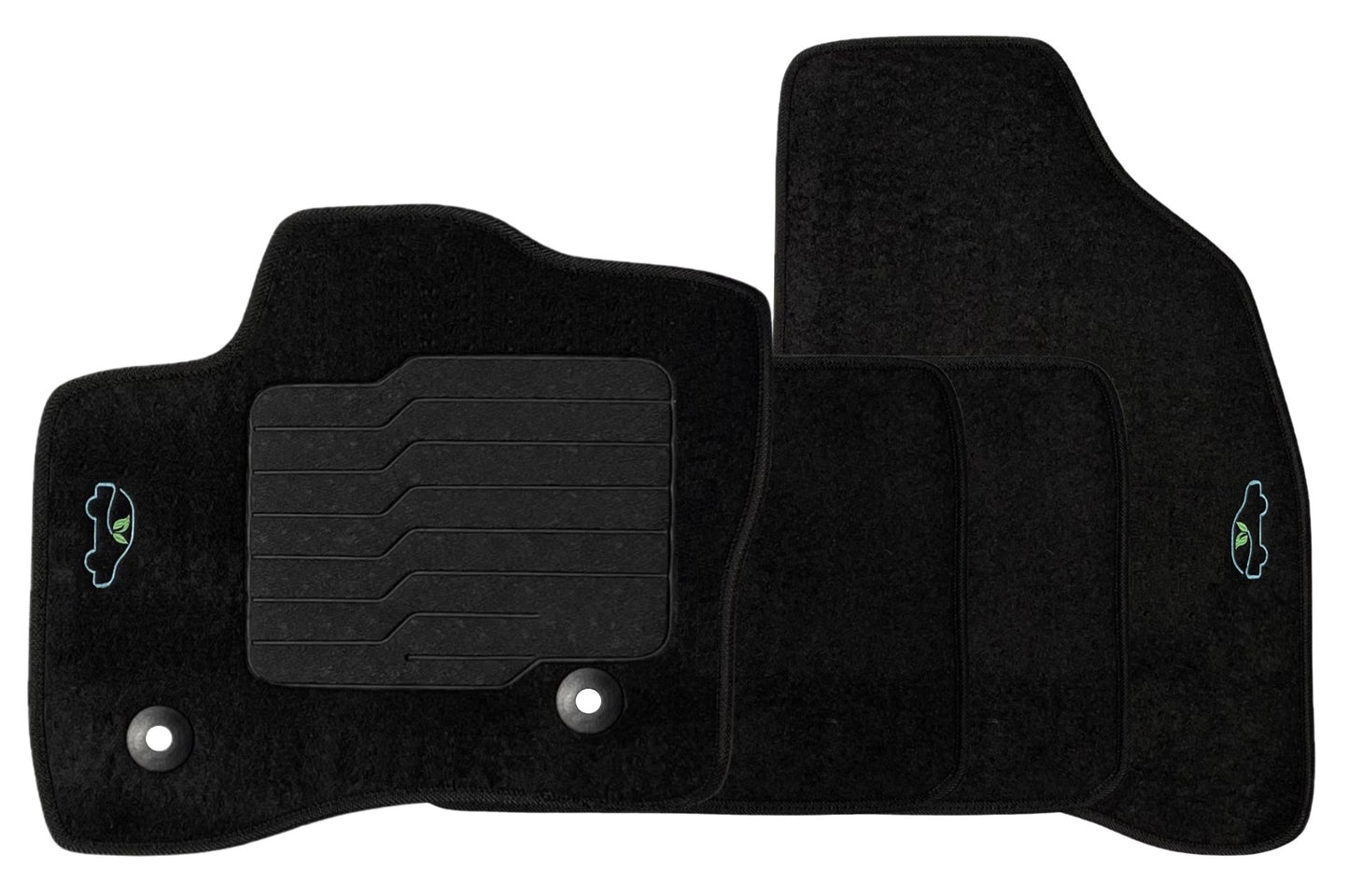 Carpet Floor Mats for 2010 to 2019 Ford Taurus, Front and Rear