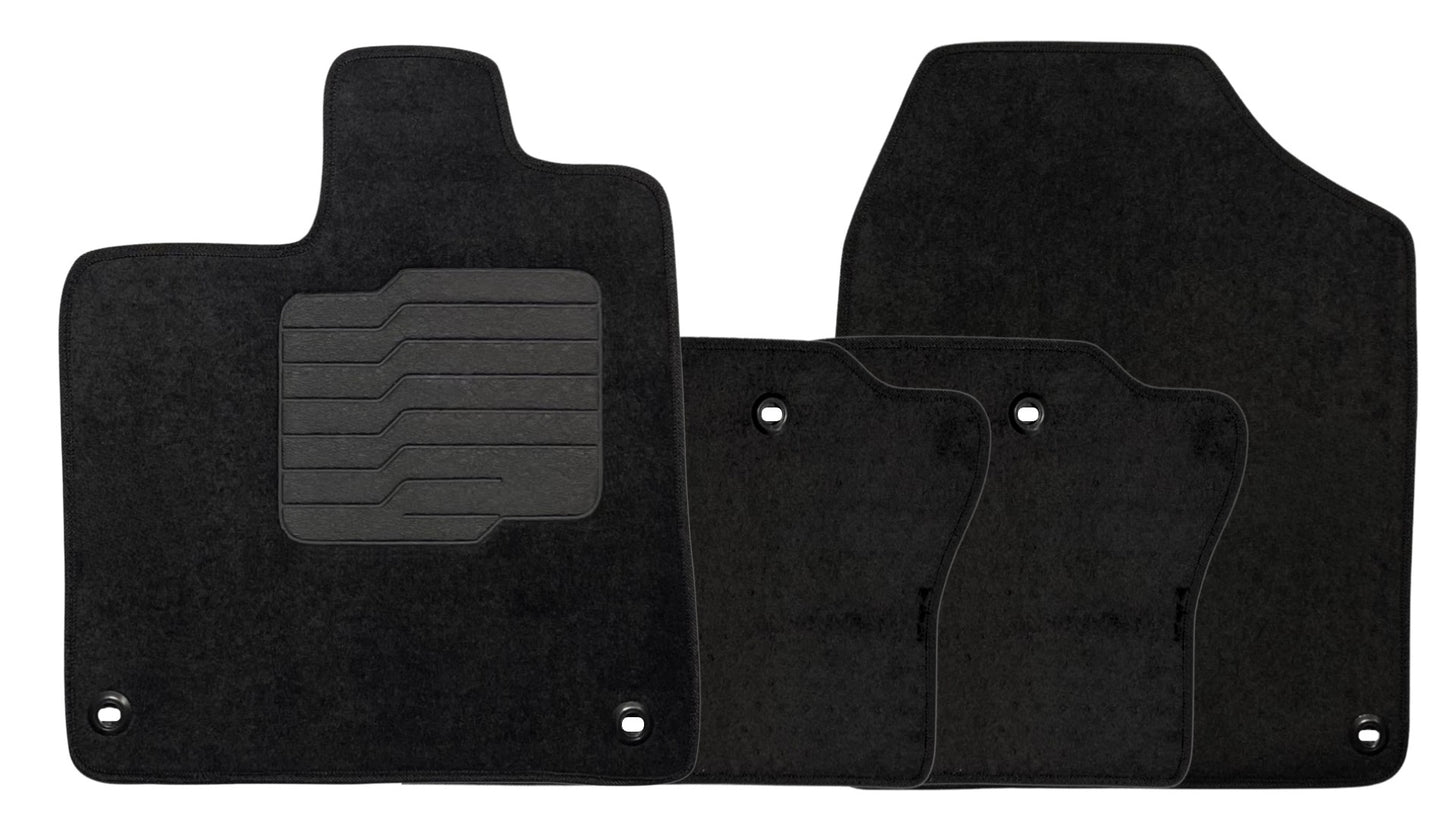 Carpet Floor Mats For 2016 to 2022 Honda Pilot, Front and Rear