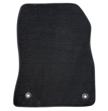 Carpet Floor Mats for 2025 to 2026 Nissan Kicks, Front and Rear, Black