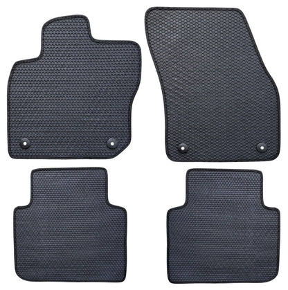 All Weather Honeycomb Floor Mats for 2025 to 2026 Volkswagen Tiguan, Front and Rear