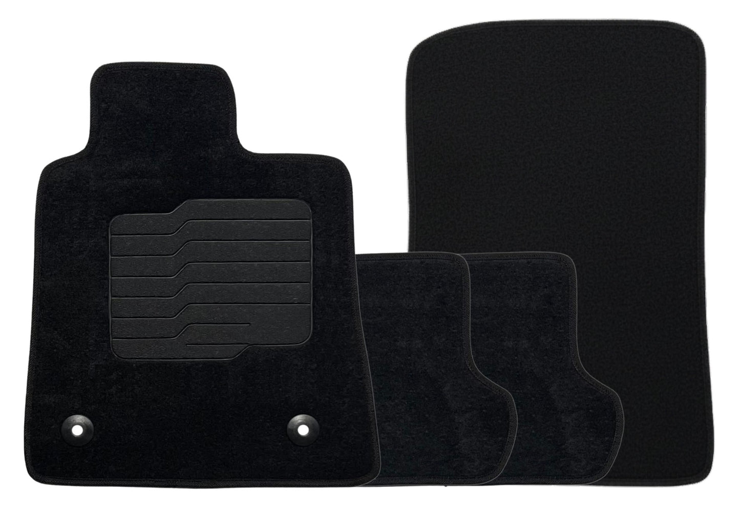 Carpet Floor Mats For 2016 to 2025 Chevrolet Camaro, Front and Rear