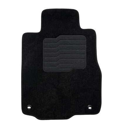 ecoMats Carpet Floor Mats for 2012 to 2016 Honda CR-V, Front and Rear, Black