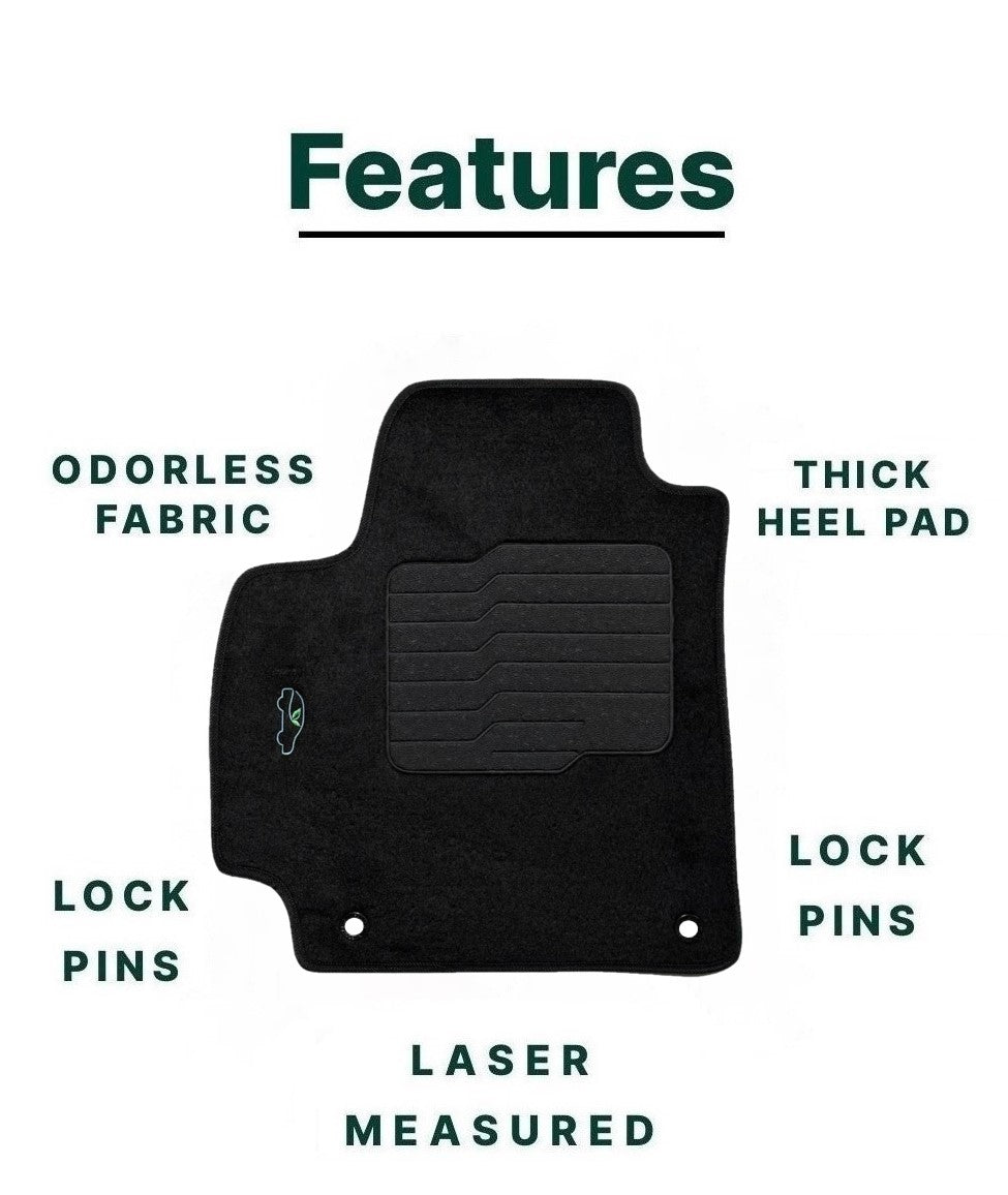 Carpet Floor Mats for 2021 to 2026 Kia Seltos