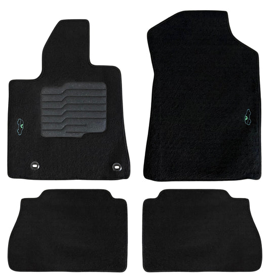 Carpet Floor Mats for 2014 to 2021 Toyota Tundra CrewMax Cab Models