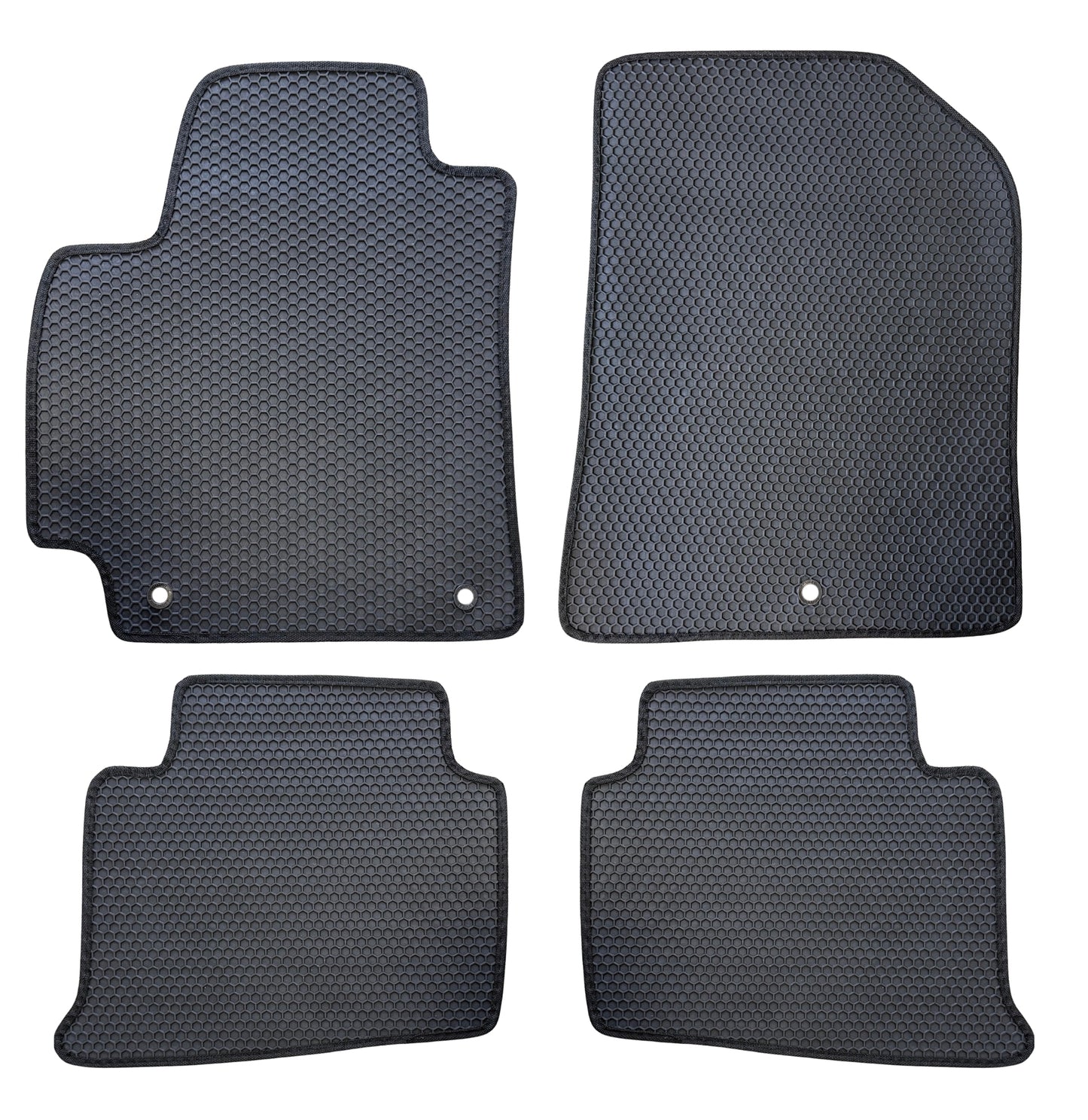 All Weather Honeycomb Floor Mats for 2021 to 2026 Kia Seltos