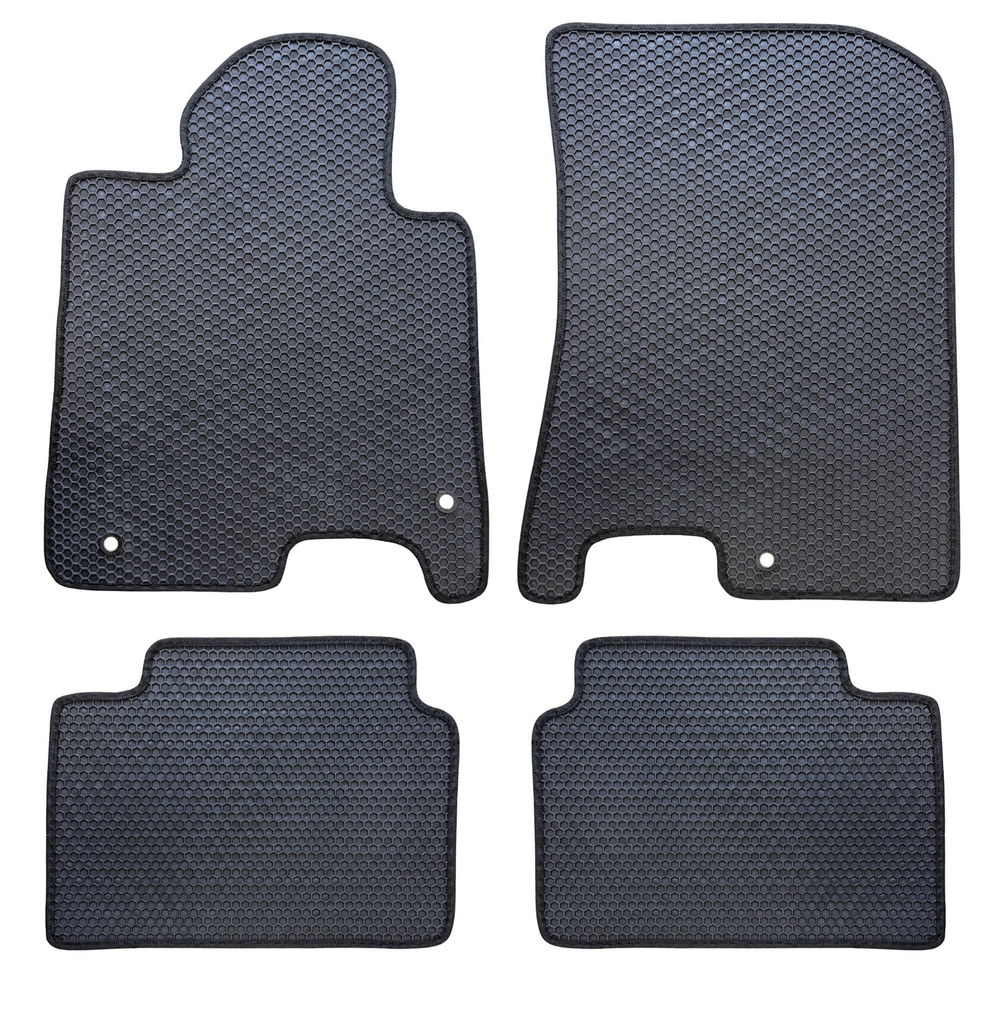 Floor Mats Honeycomb All Weather for 2020 to 2026 Hyundai Sonata / 2021 to 2026 Kia K5
