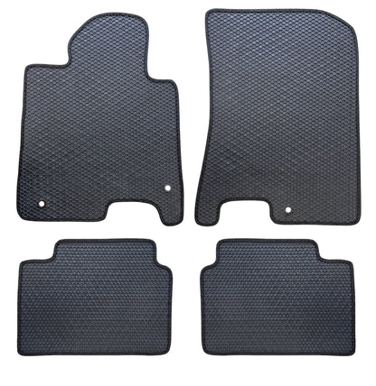 Floor Mats Honeycomb All Weather for 2020 to 2026 Hyundai Sonata / 2021 to 2026 Kia K5