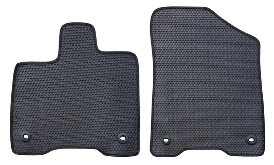All Weather Honeycomb Floor Mats for 2021 to 2026 Toyota Sienna, Driver and Passenger Only