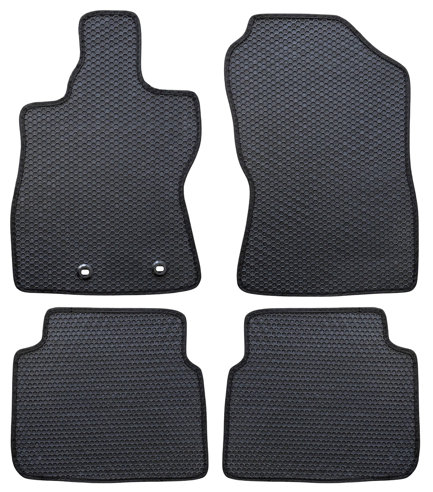 All Weather Honeycomb Floor Mats for 2024-2026 Subaru Crosstrek and Impreza