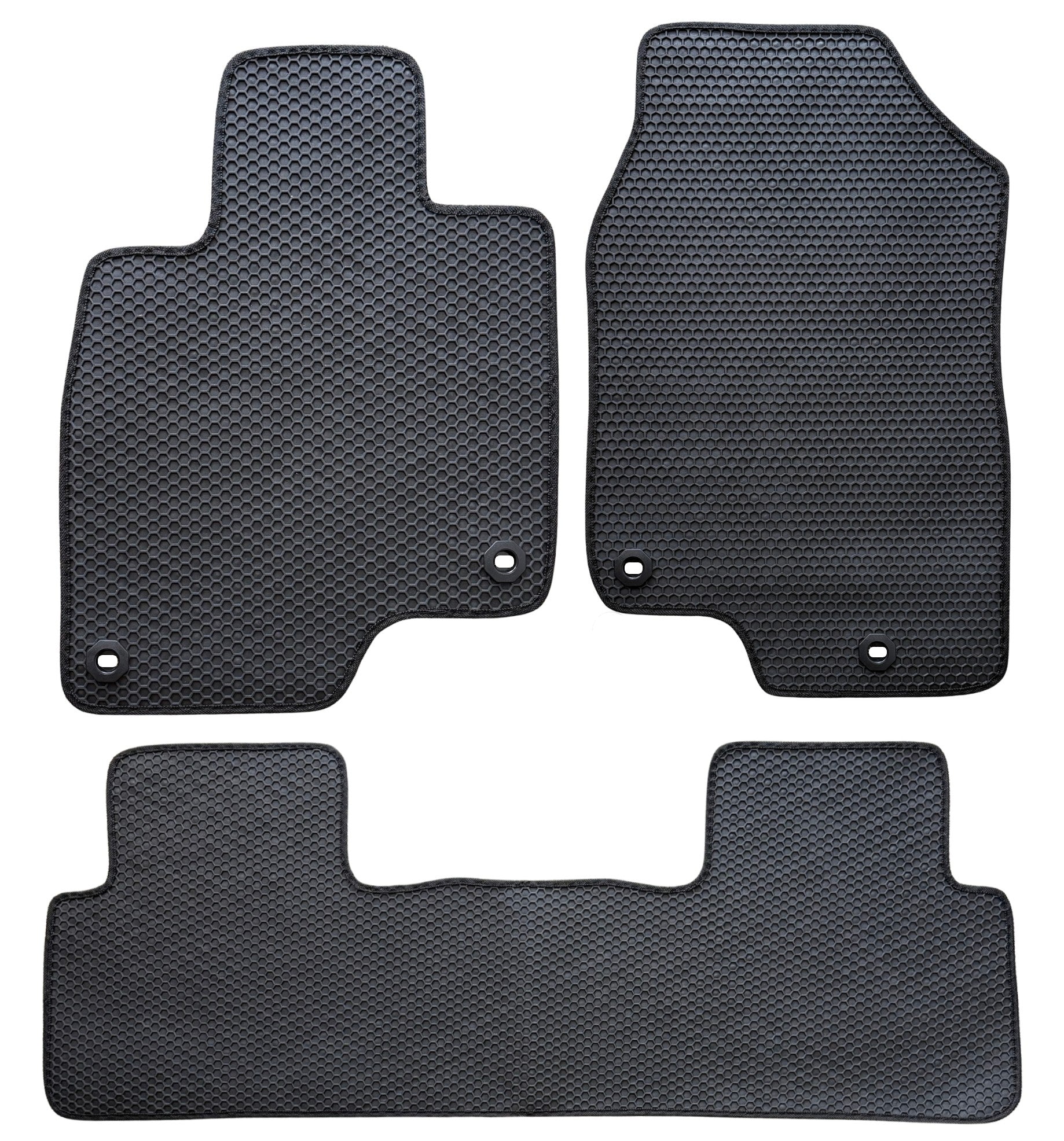 All Weather Honeycomb Floor Mats for 2019 to 2026 Acura RDX, Front and Rear